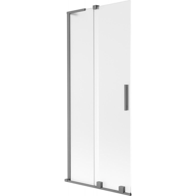 Parawan nawannowy ruchomy Mexen Velar L gun metal 80x150 cm 1 szt.