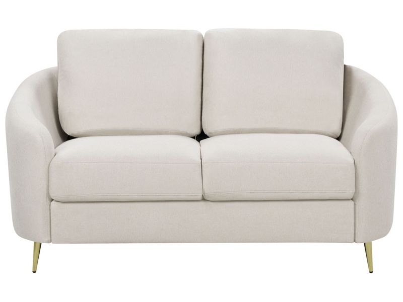 Sofa 2-osobowa jasnobeżowa Trosa 1 szt.