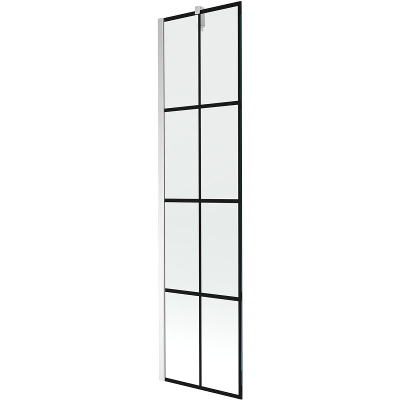 Parawan nawannowy Mexen Next czarny wzór 50x150 cm 895-050-000-00-77-01 1 szt.