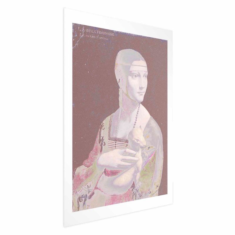 Plakat Artgeist Pastelowa dama 40x60 cm bez ramy 1 szt