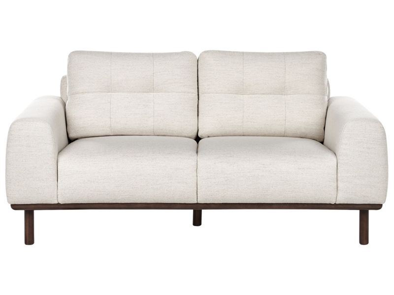 Sofa 2-osobowa jasnobeżowa Laurila 1 szt.