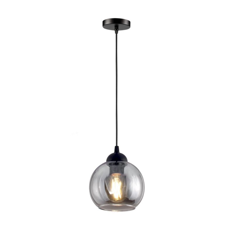 Lampa wisząca LightLogic LL AUNTIL 1xE27 PL 66504 klosz szklany regulacja do LED 1 szt.