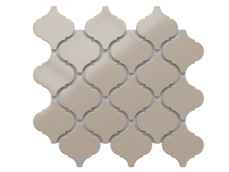 Mozaika ceramiczna Ilcom arabeska jasna szara 24,3 x 27,5 cm 1 szt.