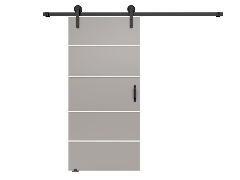 Drzwi przesuwne MINIO go for it LIFT B 76 cm szare 1 szt.