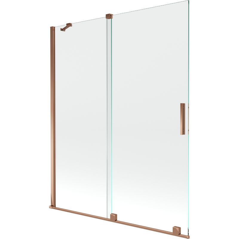 parawan nawannowy 2-skrzydłowy Mexen Velar różowe złoto 140x150 cm 1 szt.