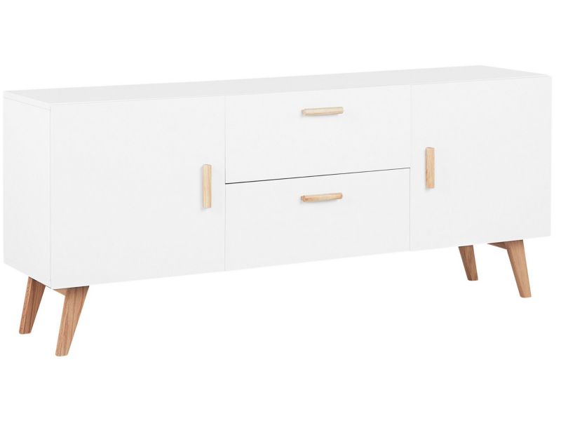 Komoda biała w stylu skandynawskim Meet II 1 szt.