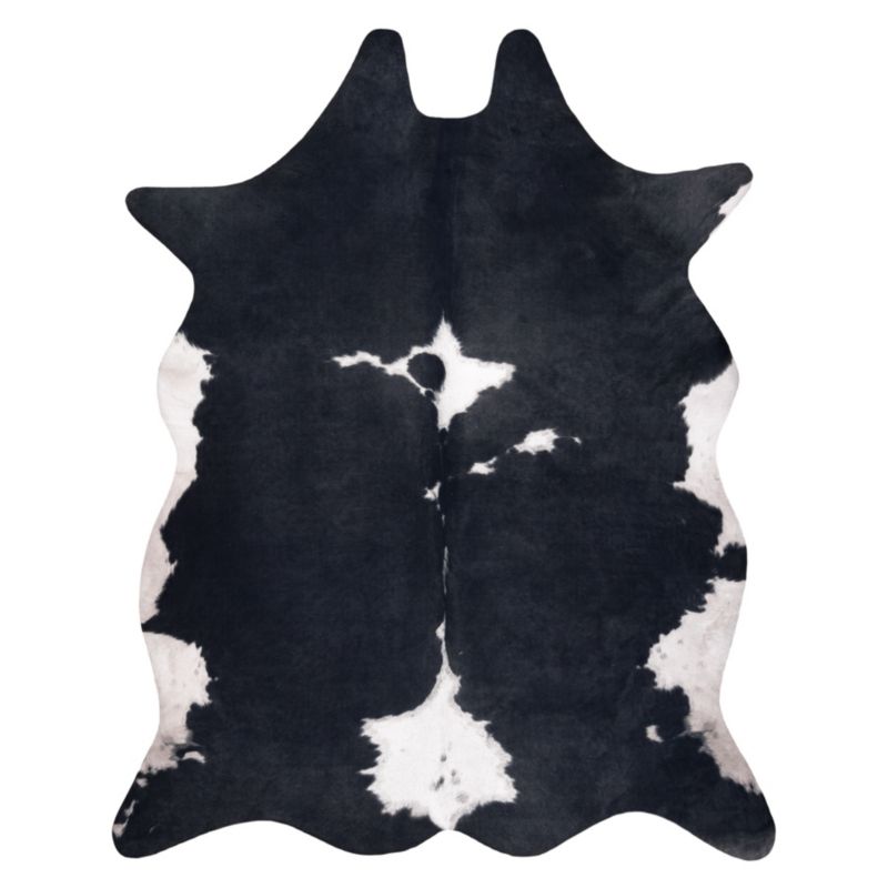 Dywan Cow hide RugsX 180x220 cm czarny C169 1 szt.