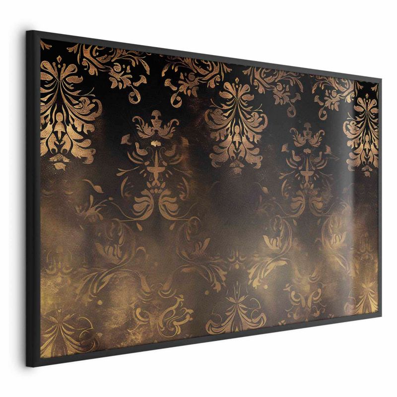 Plakat Artgeist Barokowe wzory 30x21 cm z ramą czarną 1 szt