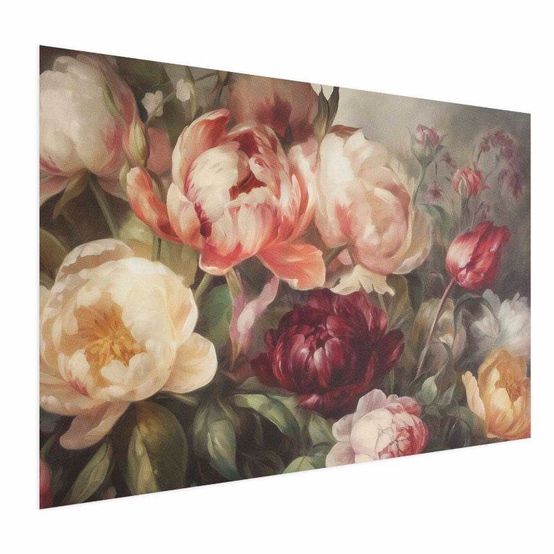 Plakat Artgeist Piwonie 90x60 cm bez ramy 1 szt