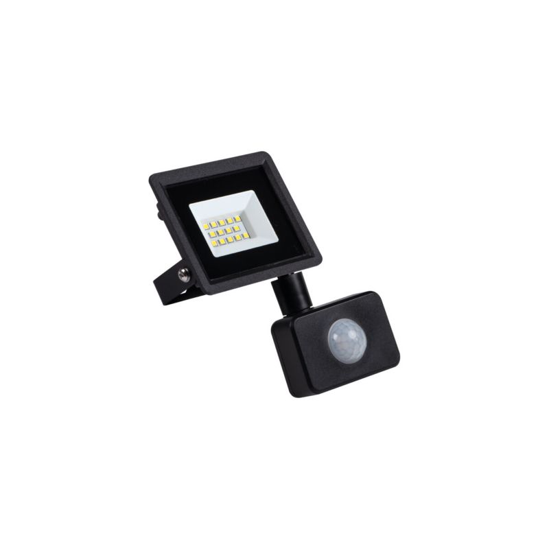 Naświetlacz LED LightLogic LL LATA 10W-B-SE 30600 czujnik ruchu czarny PIR 1 szt.