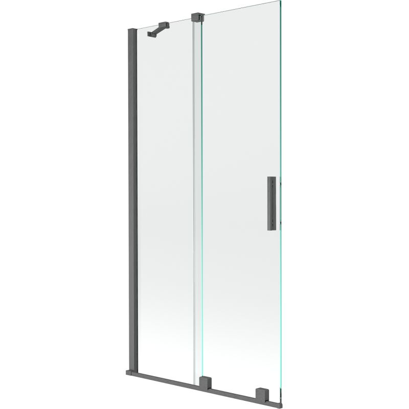Parawan nawannowy 2-skrzydłowy Mexen Velar gun gray 90x150 cm 1 szt.