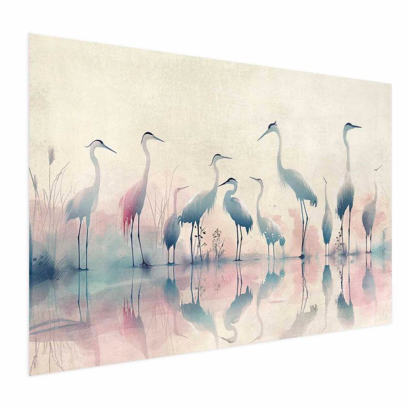 Plakat Artgeist Ptaki nad jeziorem 60x40 cm bez ramy 1 szt