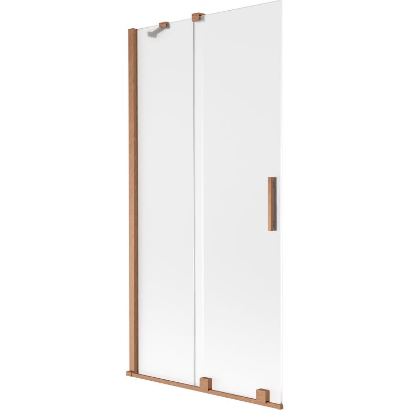 Parawan nawannowy 2-skrzydłowy Mexen Velar szron 95 x 150 cm 1 szt.