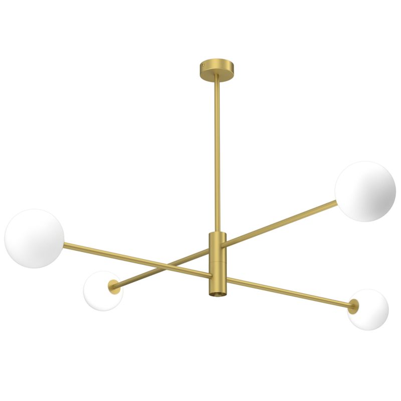 Lampa sufitowa Milagro Dori gold Led 4x3w 1 szt.