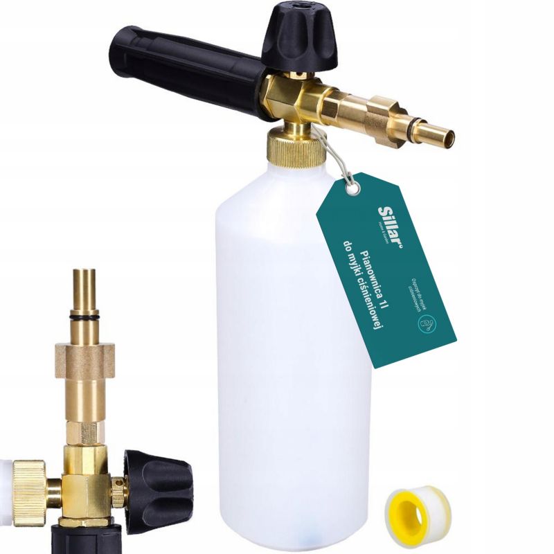 Pianownica, Sillar, z reduktorem, zamiennik do myjek Black&Decker Bosch Macallister Makita Stanley, 1L, 1szt