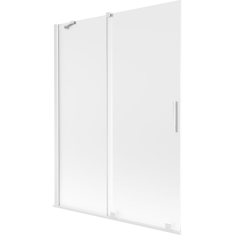 Parawan nawannowy rozsuwany Mexen Velar szron 130 x 150 cm 1 szt.