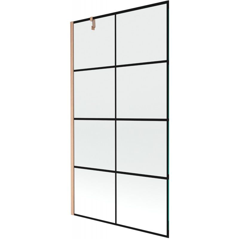 Parawan nawannowy 1-skrzydłowy Mexen Next czarny wzór 100 x 150 cm 1 szt.