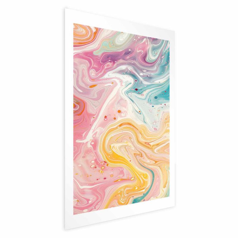 Plakat Artgeist Kolorowy Chaos 40x60 cm bez ramy 1 szt