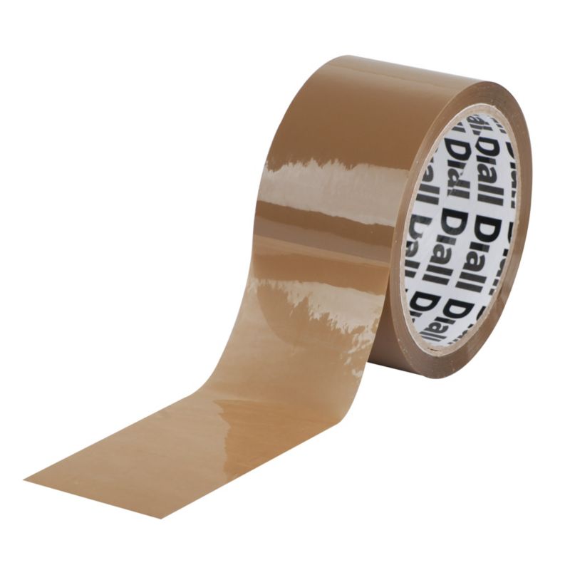 Taśma pakowa Diall Easy Tear 50 mm x 50 m brązowa