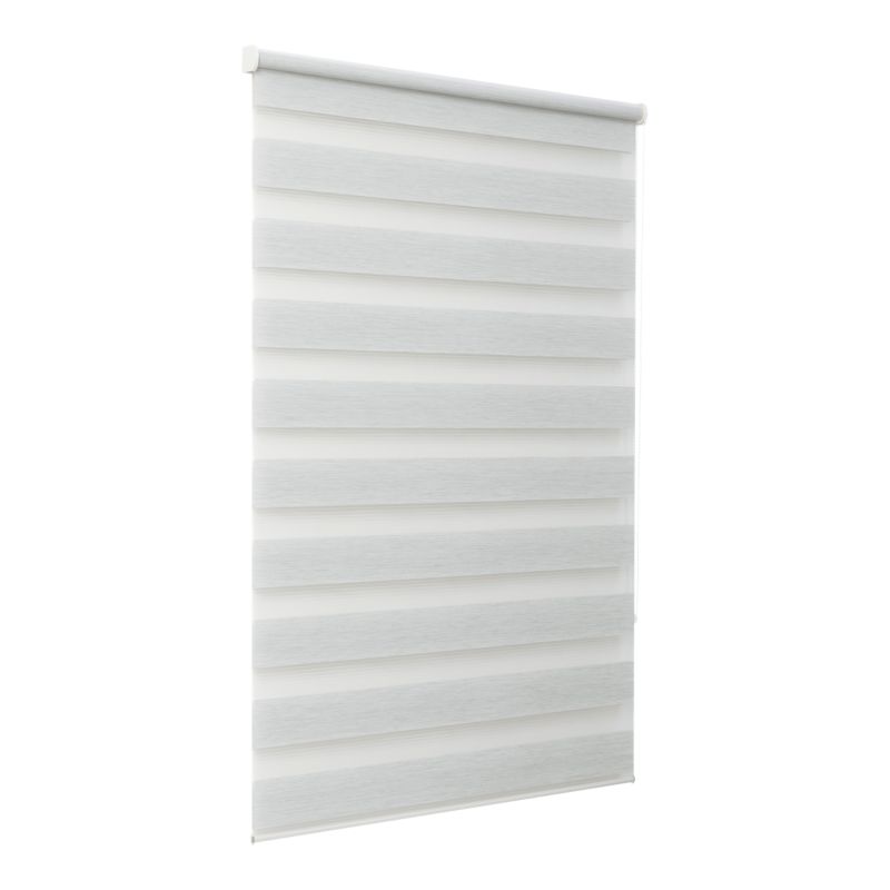 Roleta dzień/noc GoodHome Elin 72,3 x 240 cm biały