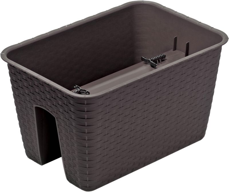 Doniczka Prosperplast Ratolla Square umbra 40 cm