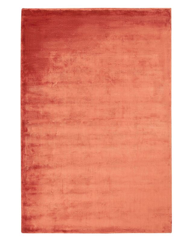 Dywan z wiskozy 140 x 200 cm pomarańczowy Gesi ii 1 szt.