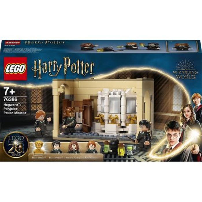 Klocki Lego Harry Potter Hogwart: pomyłka z eliksirem wielosokowym 76386