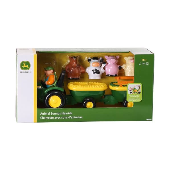 Tomy John Deere Dźwiękowy Traktor