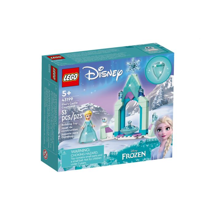 Klocki Lego Disney Princess, Dziedziniec zamku Elzy, 43199
