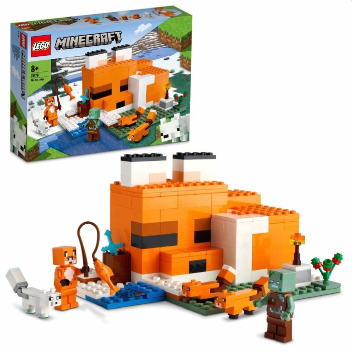 Klocki Lego Minecraft, 21178, Siedlisko lisów,