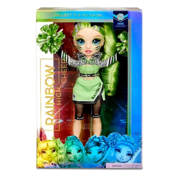 Lalka Rainbow High Cheer Doll Jade Hunter- cheerliderka