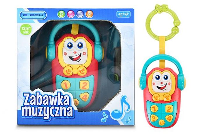 ZABAWKA MUZYCZNA E-EDU TELEFON