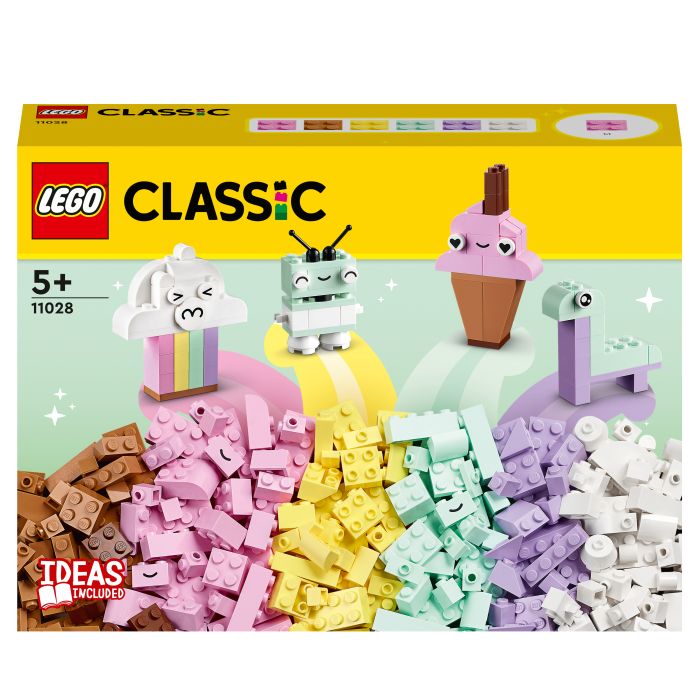 Klocki Lego Classic Kreatywna zabawa pastelowymi kolorami 11028