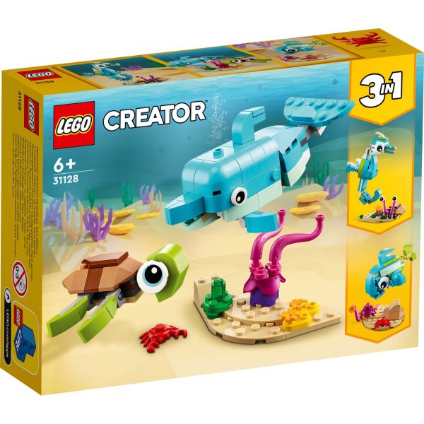 Klocki Lego Creator Delfin i Żółw 31128