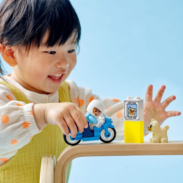 Klocki Lego Duplo Motocykl Policyjny 10967