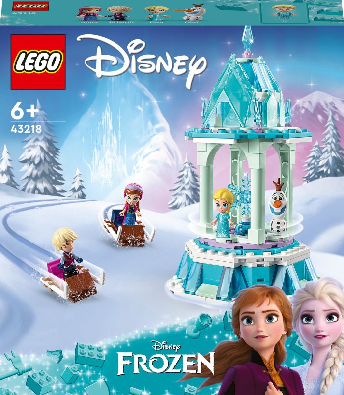 Klocki Lego Disney Princess Magiczna karuzela Anny i Elzy 43218