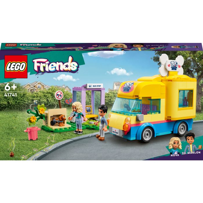 Klocki Lego Friends Furgonetka ratunkowa dla psów 41741