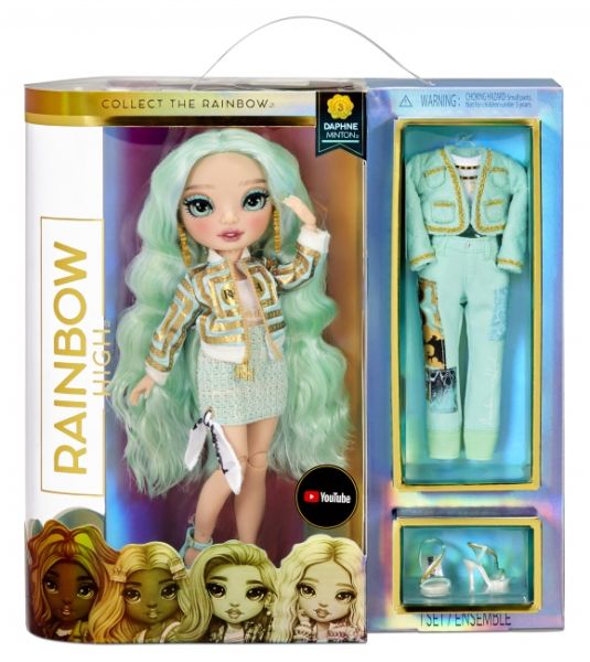 Rainbow High - Modna lalka Daphne Minton- Seria 3