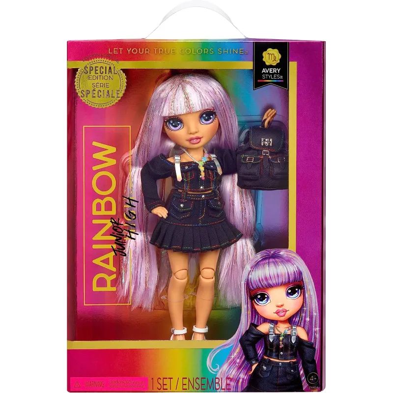 Lalka Avery Styles Rainbow High Junior