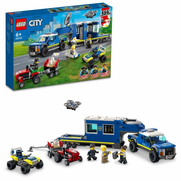 Klocki Lego City Mobilne centrum dowodzenia policji 60315