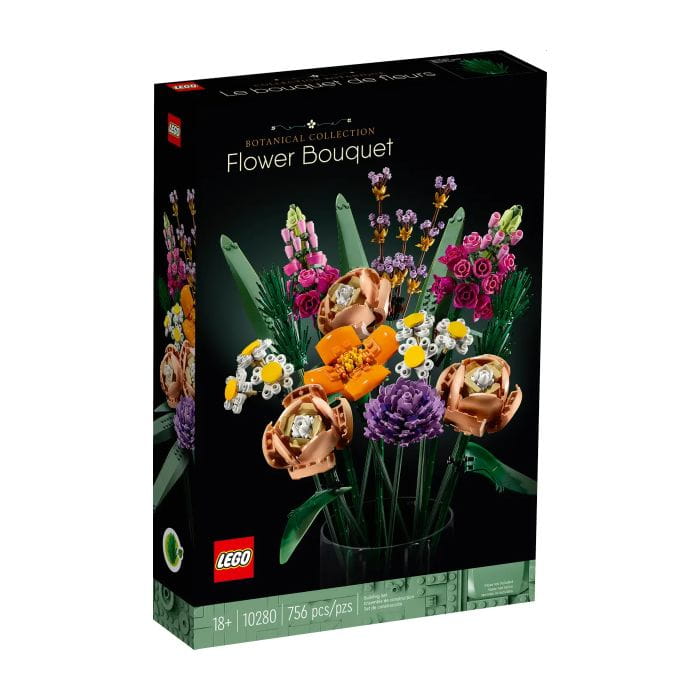 Klocki LEGO Icons - Bukiet kwiatów 10280