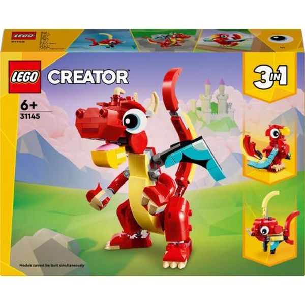 Klocki LEGO Creator - Czerwony smok 31145