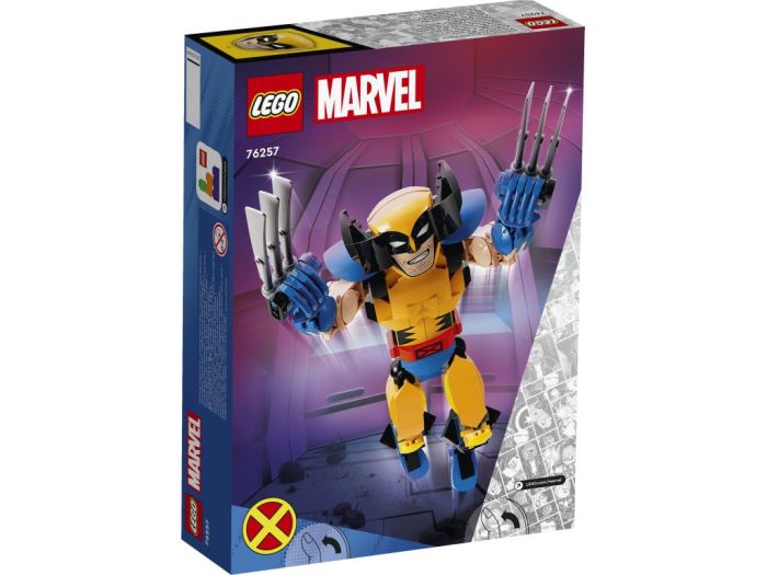 Klocki Lego Marvel Figurka Wolverine"a do zbudowania 76257