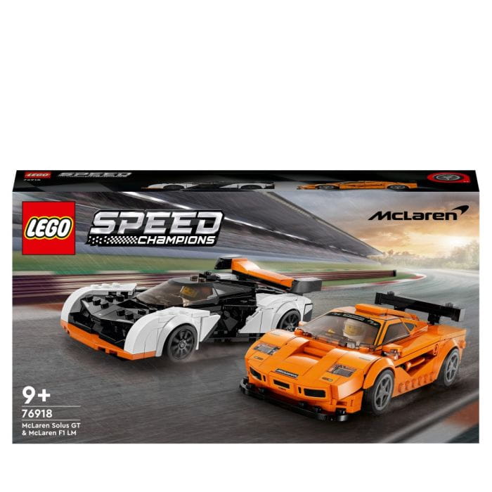 Klocki Lego Speed Champions - McLaren Solus GT i McLaren F1 LM 76918