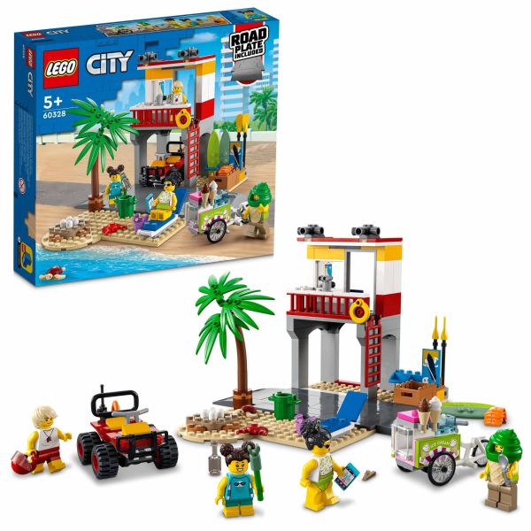 Klocki Lego City Stanowisko ratownicze na plaży 60328