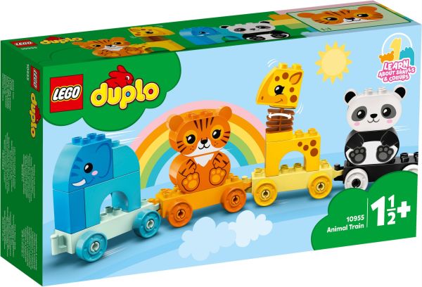 Klocki Lego Duplo Pociąg Ze Zwierzątkami 10955