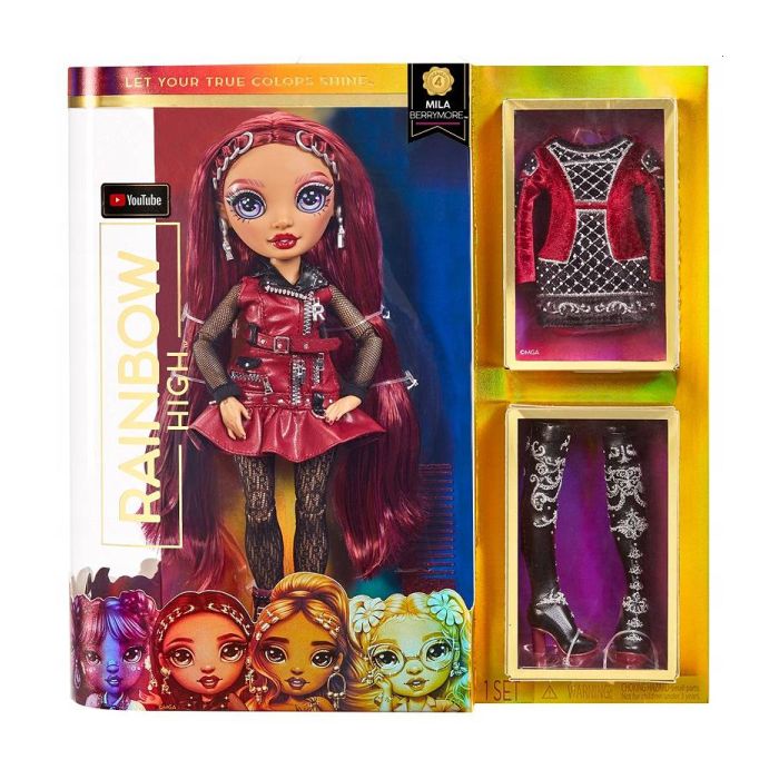 Rainbow High - MGA- Modna lalka Mila Berrymore Seria 4