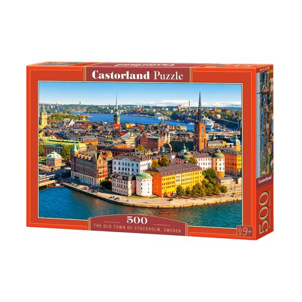 Castorland Puzzle 500 el. B-52790 THE OLD TOWN OF STOCKHOLM