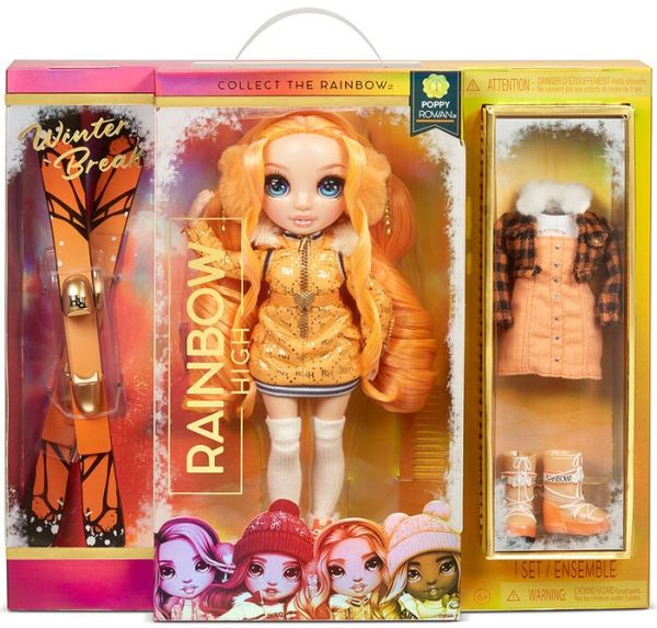 Rainbow High- Lalka Poppy Rowan- Winter Break