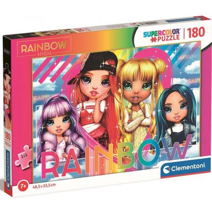 Puzzle 180 el. Rainbow High Clementoni